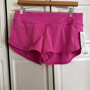 Lululemon Athletica Bright Pink Athletic Shorts